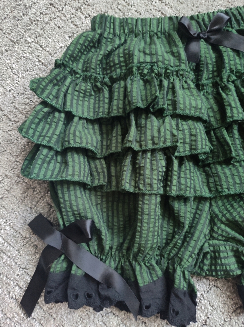 Green Ruffled Bloomers - Picture 4 of 4